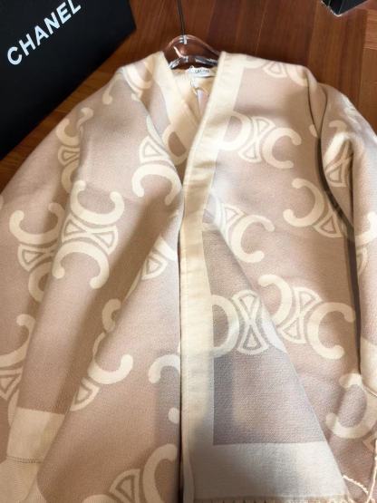 CEL1NE 凱旋門 カシミア スカーフ【50％割引+送料無料】