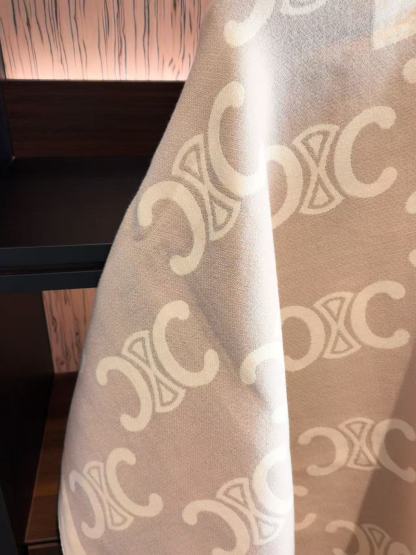 CEL1NE 凱旋門 カシミア スカーフ【50％割引+送料無料】