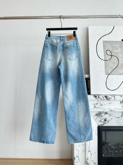 CEL1NE 凱旋門レター ジーンズ【50％割引+送料無料】