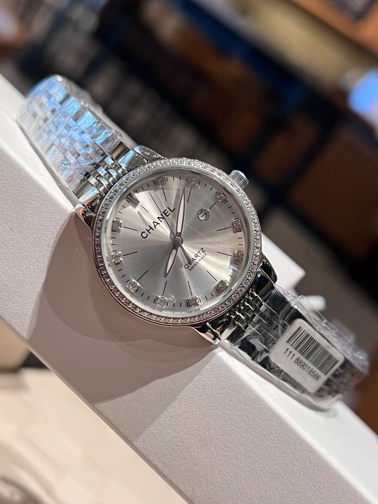 CHANE1 ダイヤモンド ステンレススチール レディースウォッチ【50％割引+送料無料】