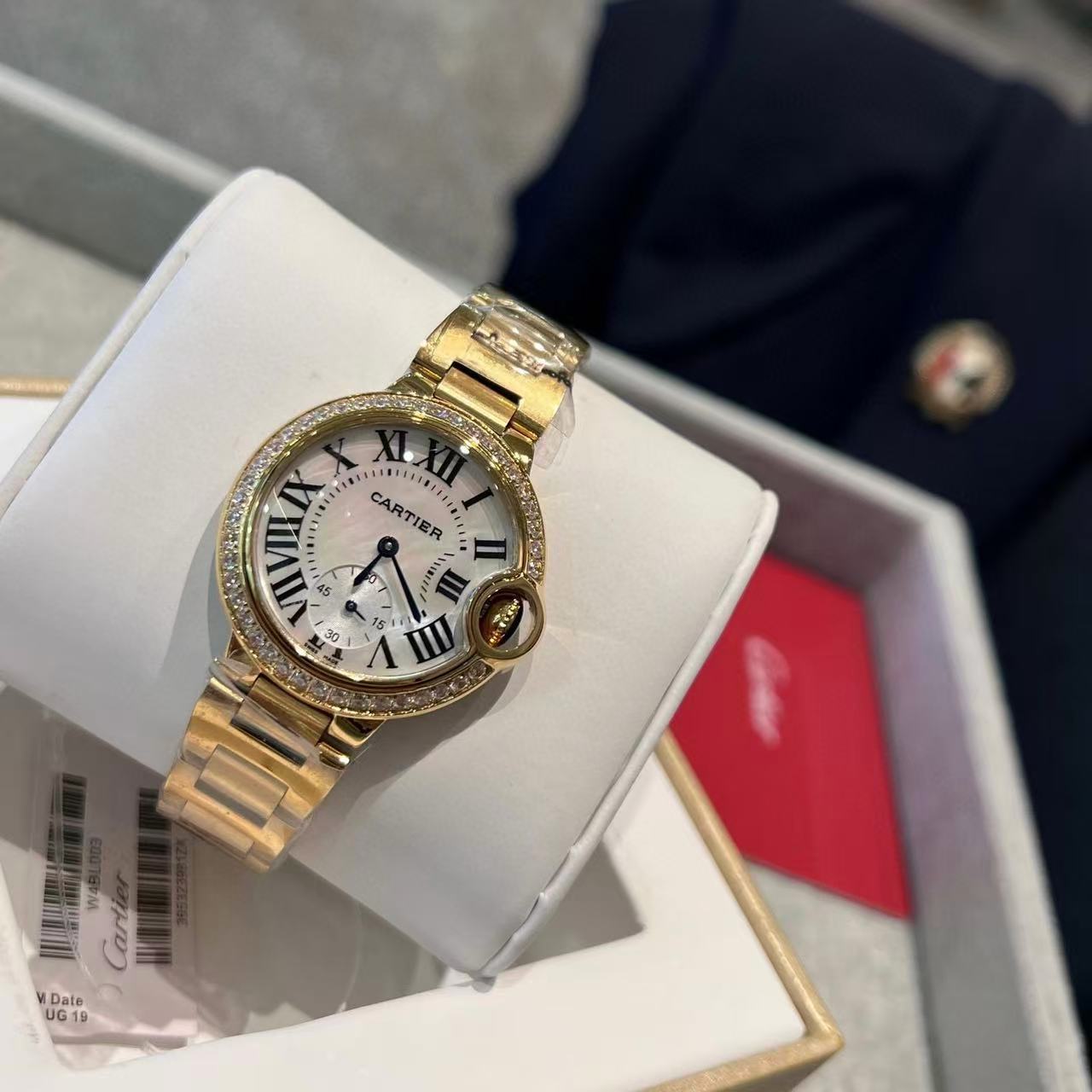 CART1ER フィッシュアイ ステンレススチール レディースウォッチ【50％割引+送料無料】