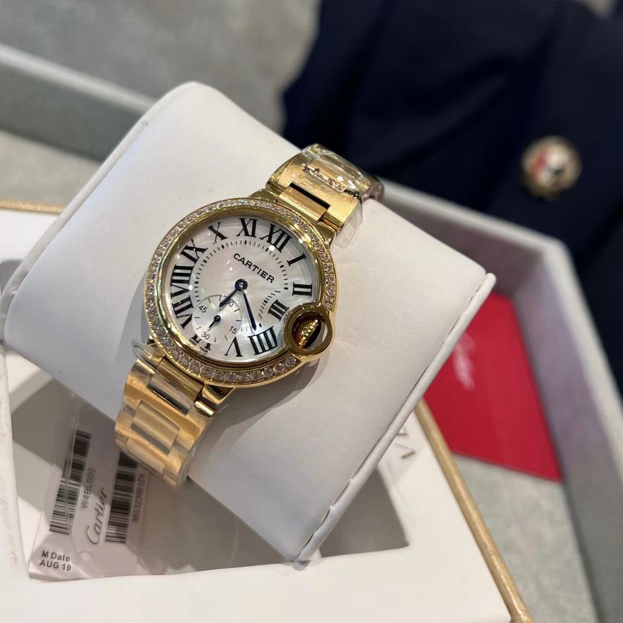 CART1ER フィッシュアイ ステンレススチール レディースウォッチ【50％割引+送料無料】