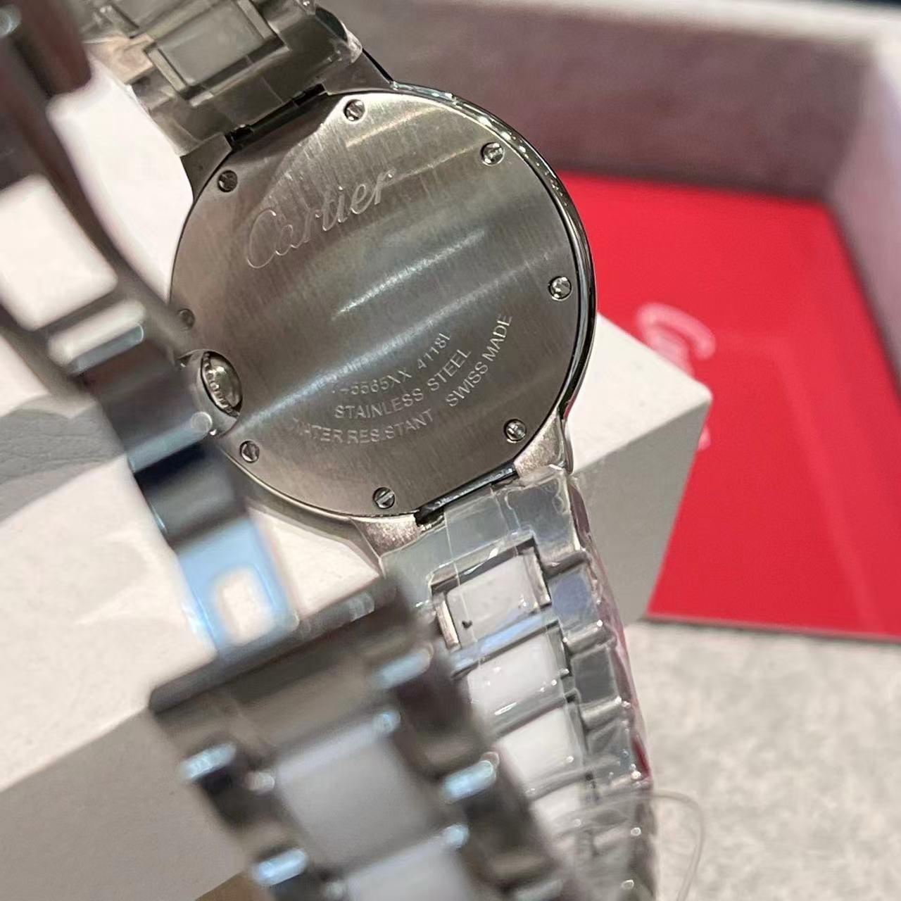 CART1ER ブルー フィッシュアイ ステンレススチール レディース ウォッチ【50％割引+送料無料】