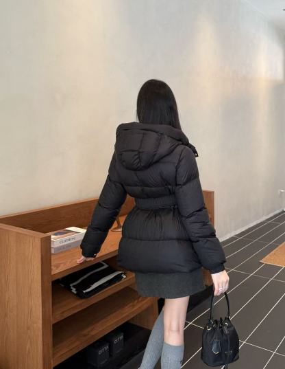 CEL1NE 凱旋門フード付きダウンジャケット【50％割引+送料無料】