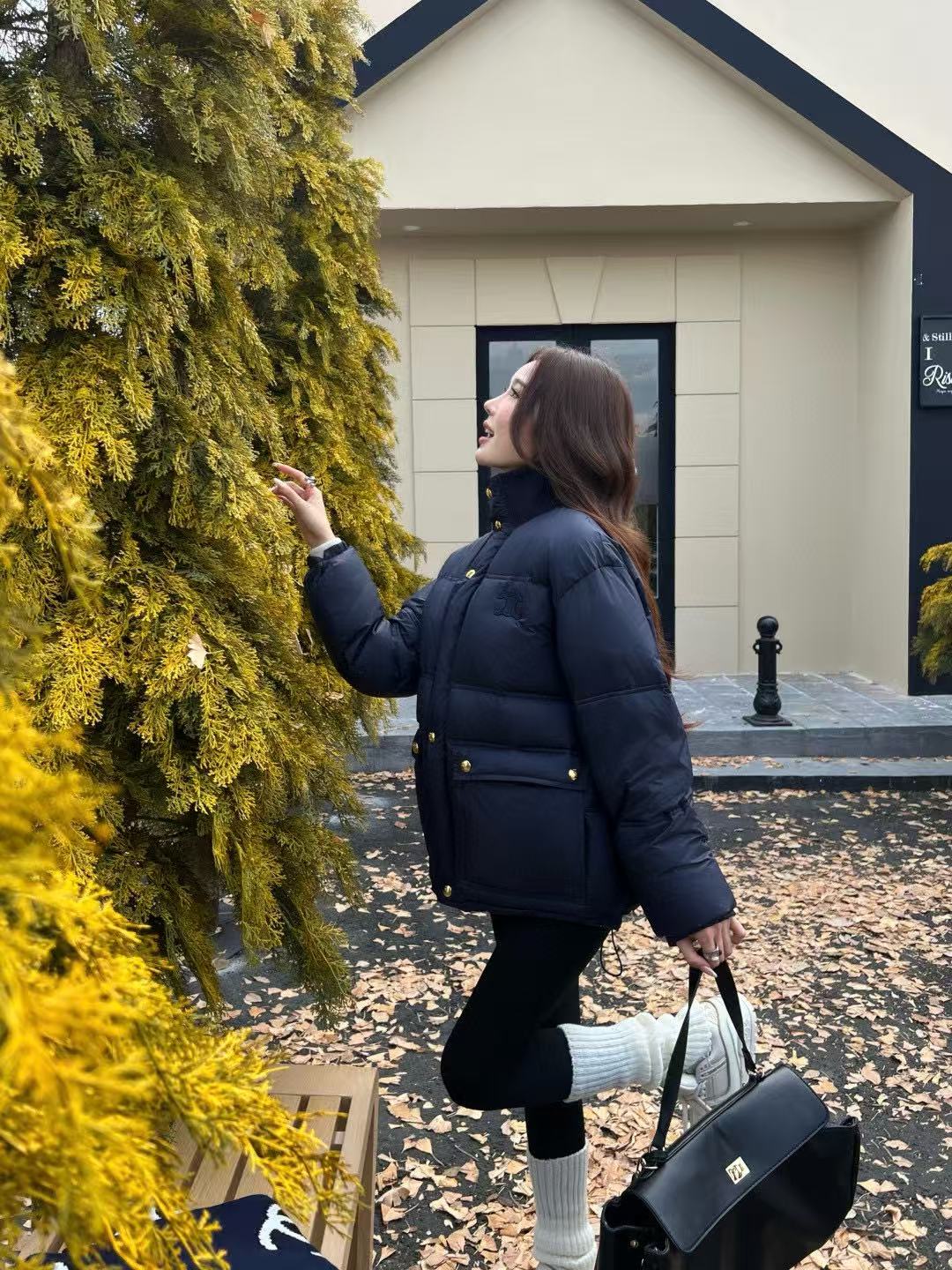 CEL1NE 凱旋門スタンドカラーダウンジャケット【50％割引+送料無料】