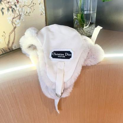 DIOR ディアスキンフリース裏地イヤーマフキャップ【50％割引+送料無料】