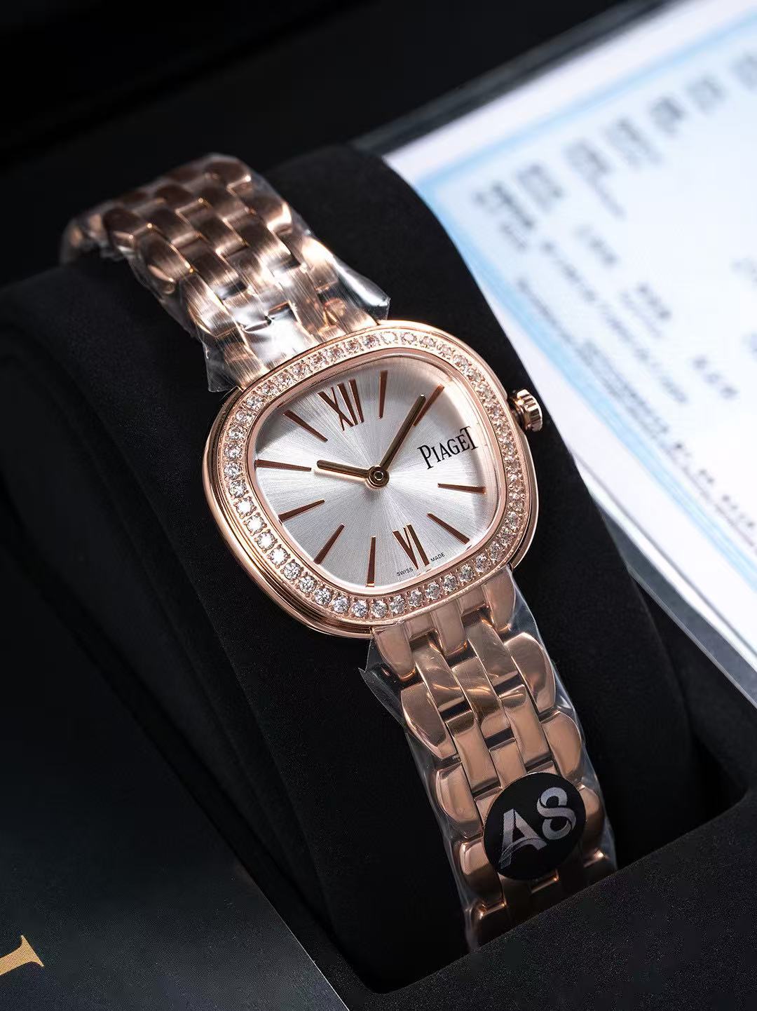 P1AGET ダイヤモンドセットウォッチ【50％割引+送料無料】