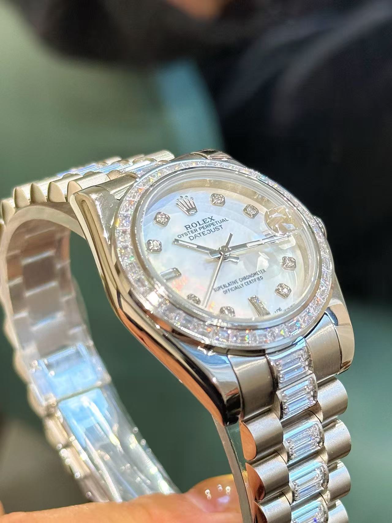 R0LEX ダイヤルセット ダイヤモンドウォッチ【50％割引+送料無料】