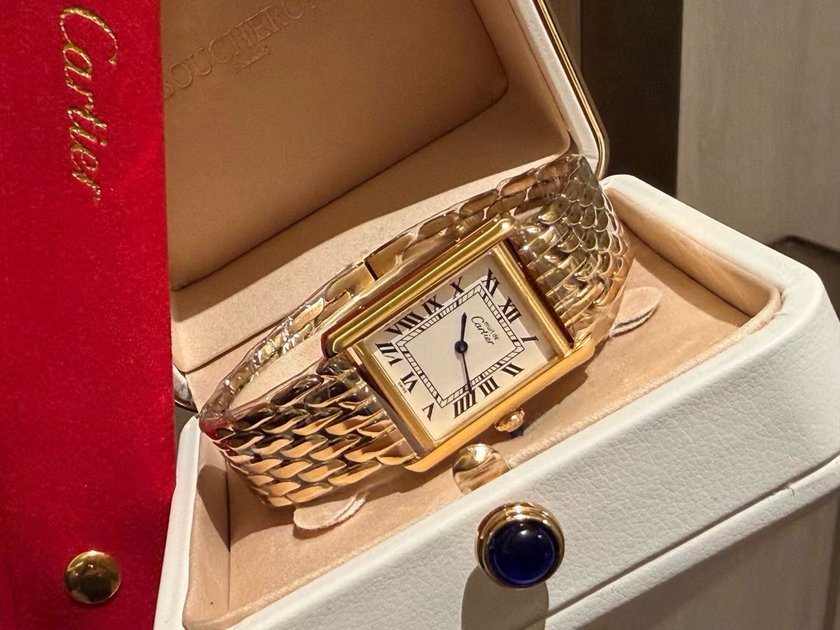 CART1ER スクエア スチールストラップ レディースウォッチ【50％割引+送料無料】