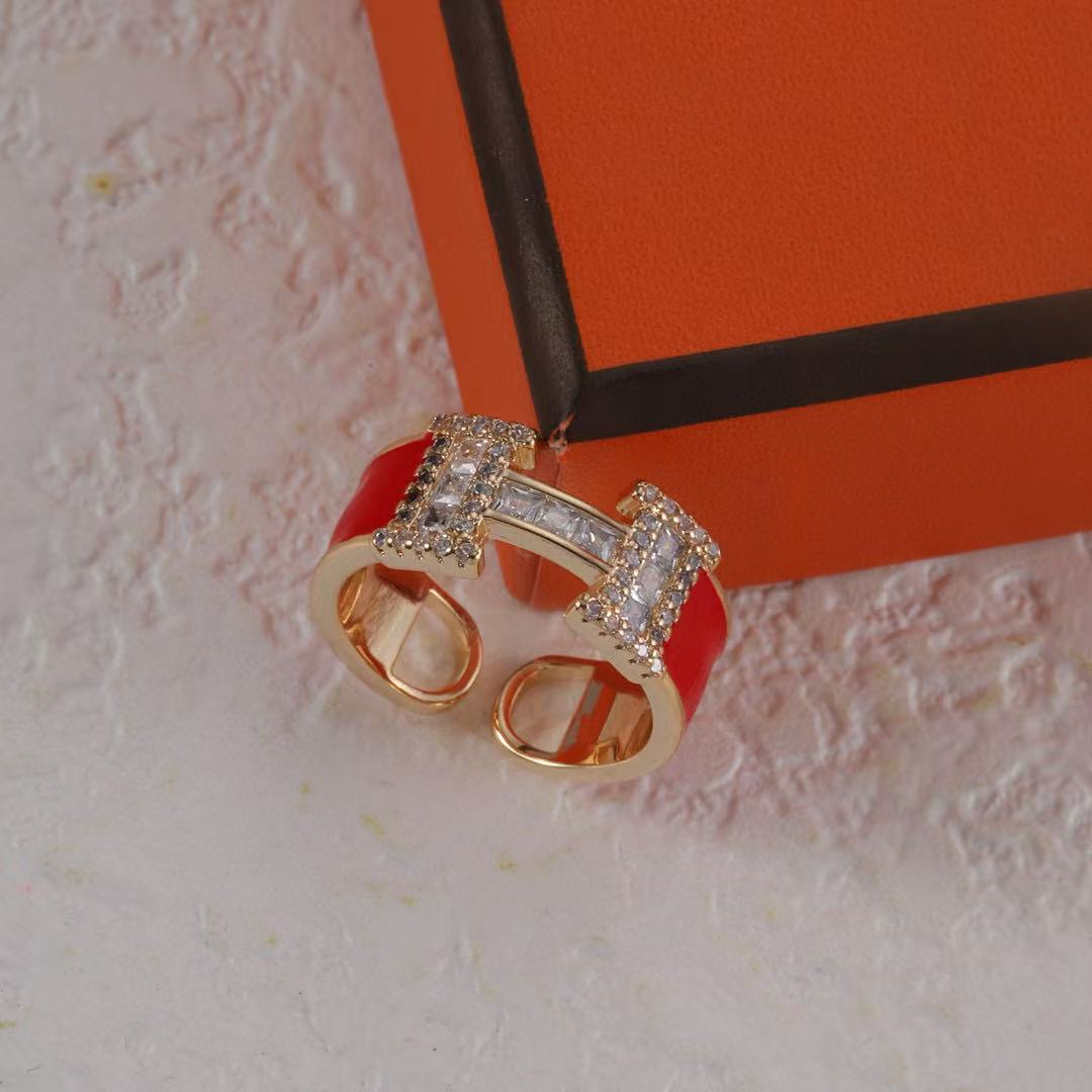 HERME5 ダイヤモンド Hリング【50％割引+送料無料】