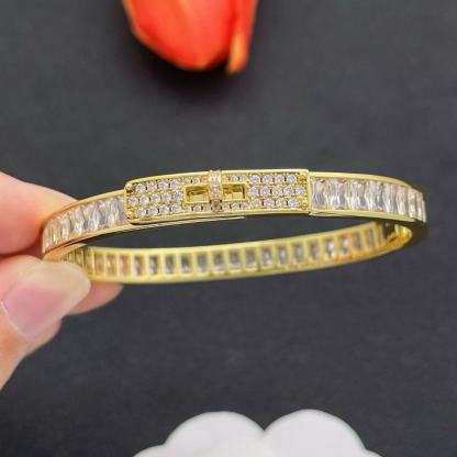 HERME5フルダイヤモンドブレスレット【50％割引+送料無料】