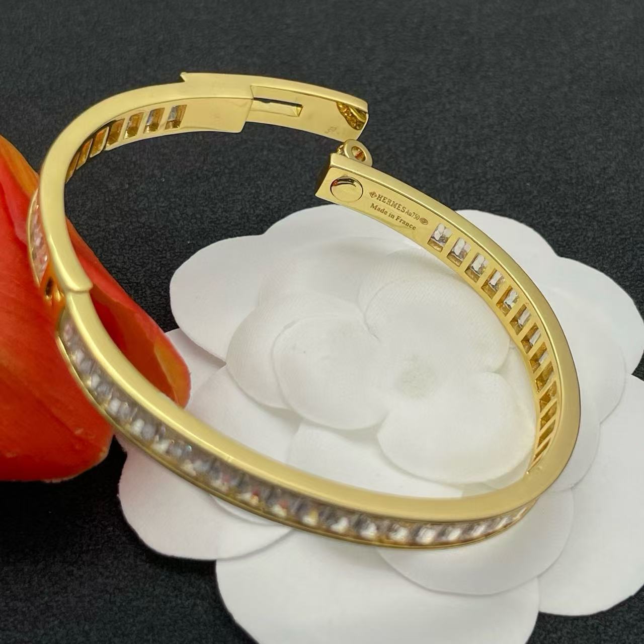 HERME5フルダイヤモンドブレスレット【50％割引+送料無料】