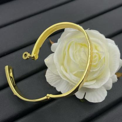 HERME5 ハーフダイヤモンド Hブレスレット【50％割引+送料無料】