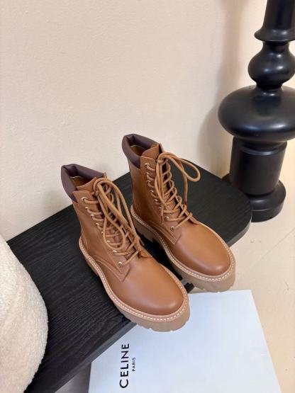 CEL1NE高品質 凱旋門 本革 アンクルブーツ【50％割引+送料無料】