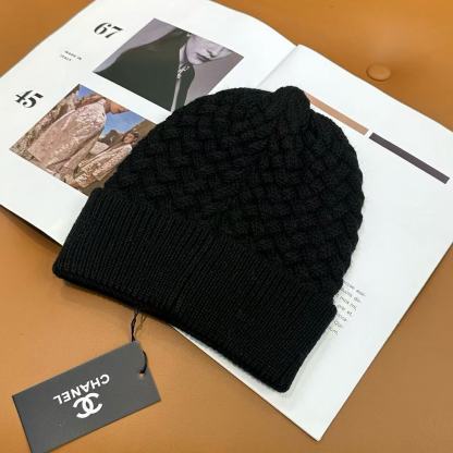 CHANE1 ダブルC ウールハット【50％割引+送料無料】