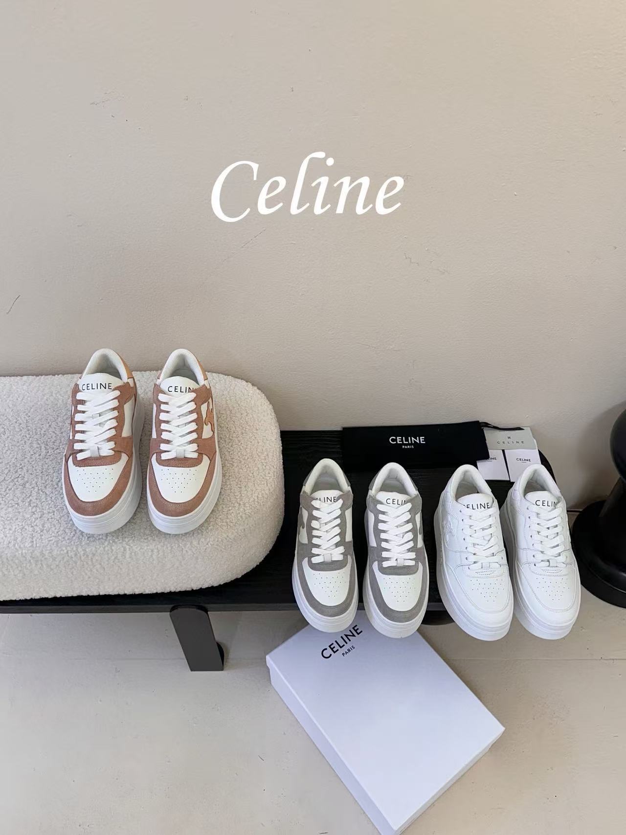 CEL1NE 高品質厚底カジュアルシューズ【50％割引+送料無料】