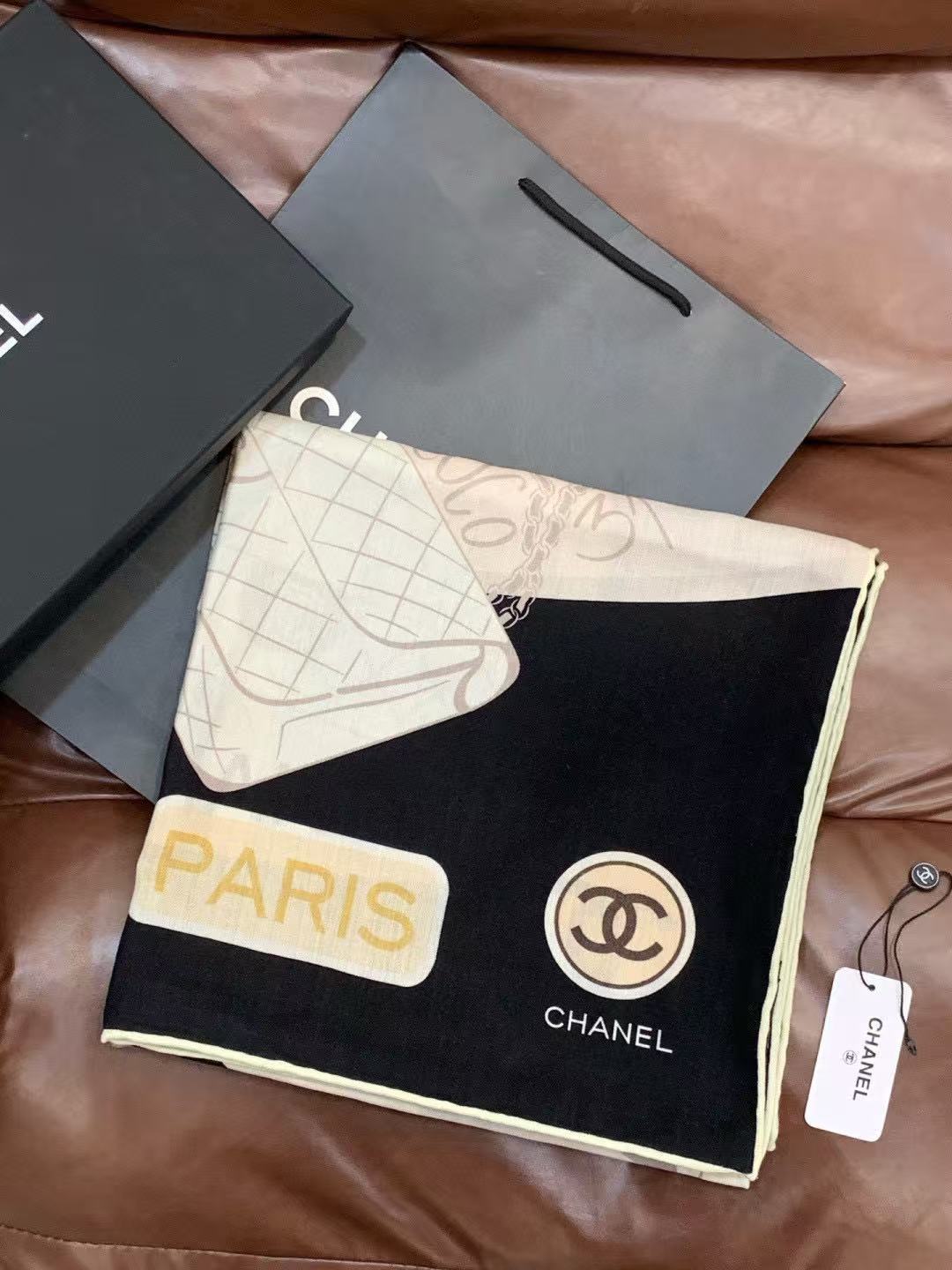 CHANE1 高品質両面カシミヤシルクショール【50％割引+送料無料】