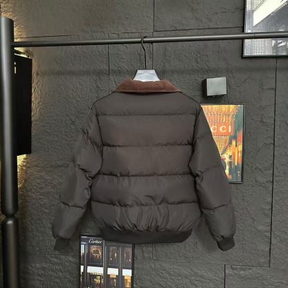 PR4DA トライアングルロゴ スタンドカラー ダウンジャケット【50％割引+送料無料】