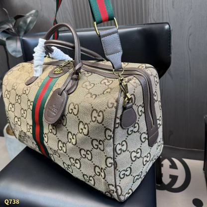 GUCC1 ジャカードハンドバッグ【50％割引+送料無料】