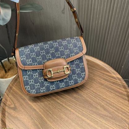 GUCC1 ジャカード ショルダー/クロスボディバッグ【50％割引+送料無料】