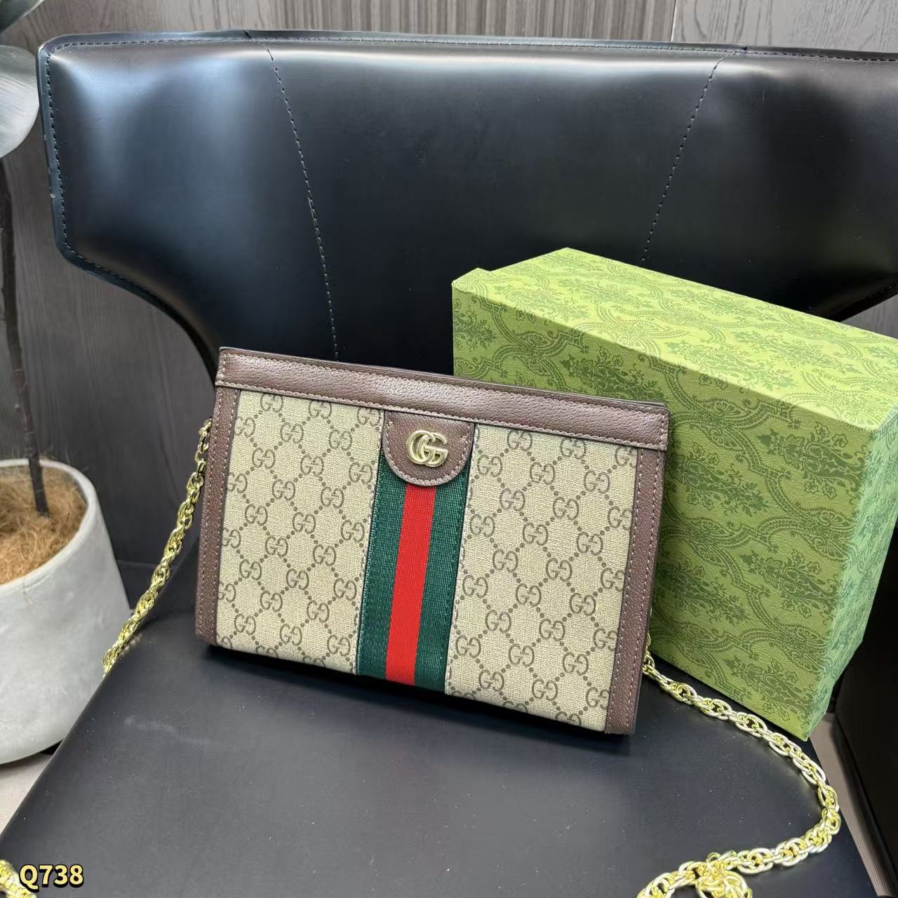 GUCC1 Ophidiaチェーンバッグ【50％割引+送料無料】