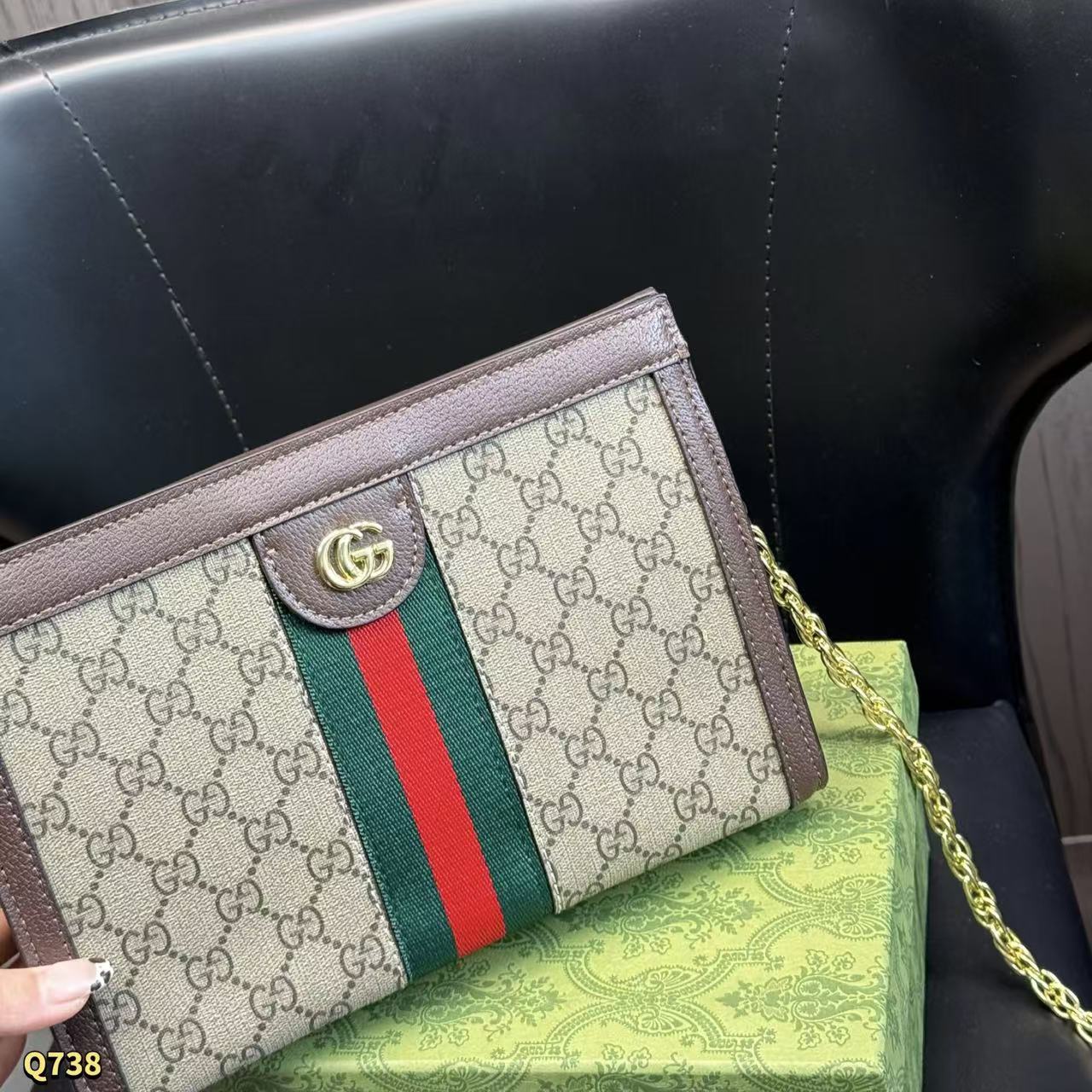 GUCC1 Ophidiaチェーンバッグ【50％割引+送料無料】