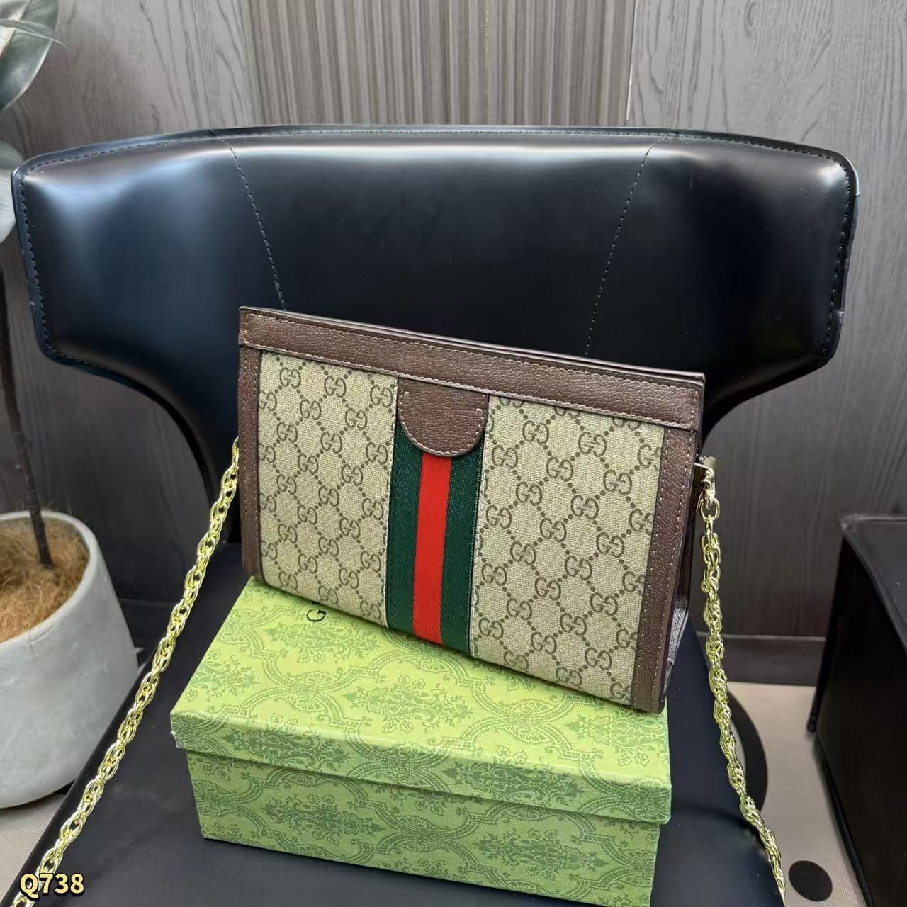 GUCC1 Ophidiaチェーンバッグ【50％割引+送料無料】