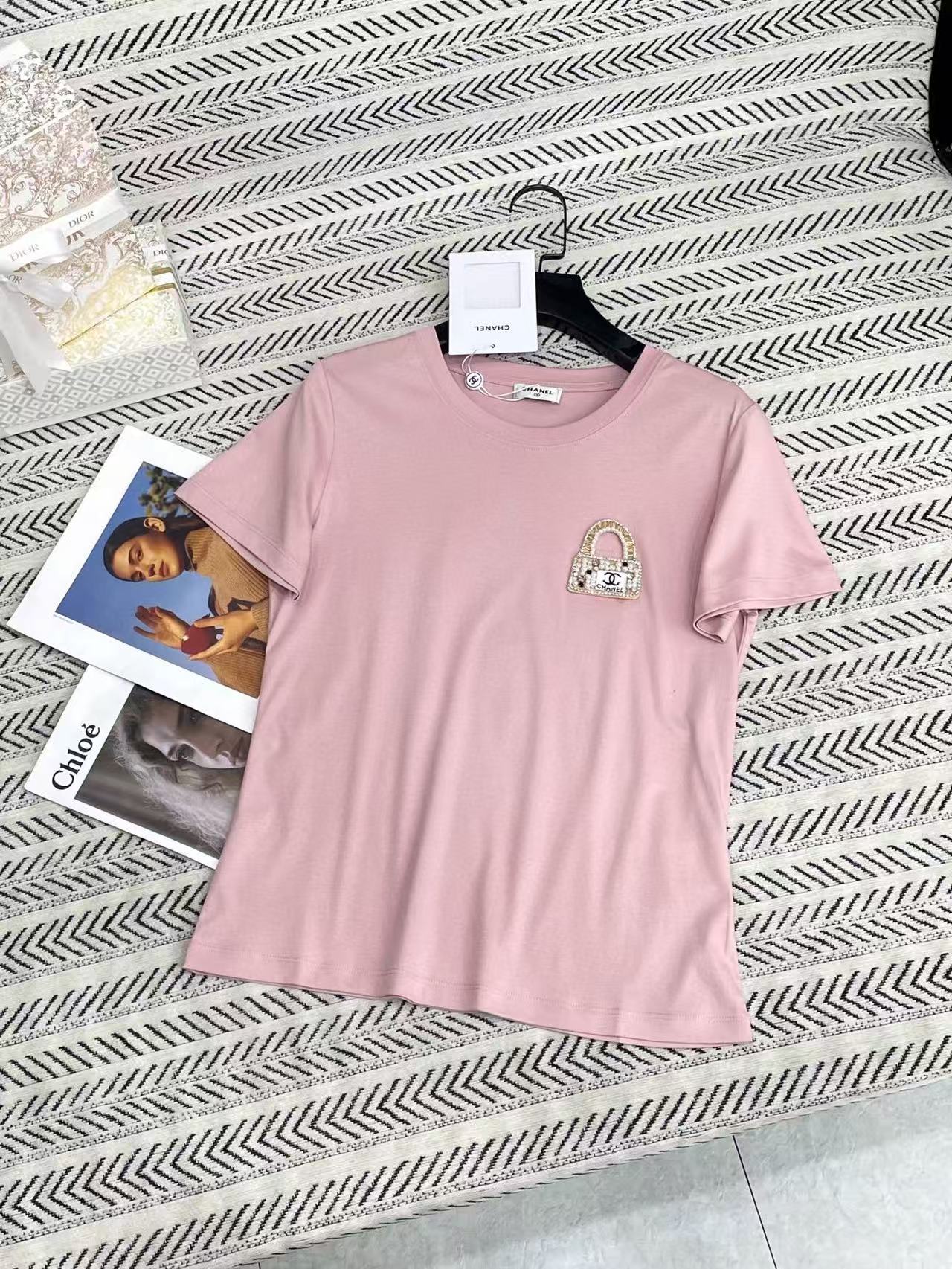 CHANE1 3DビーズダブルC Tシャツ【50％割引+送料無料】