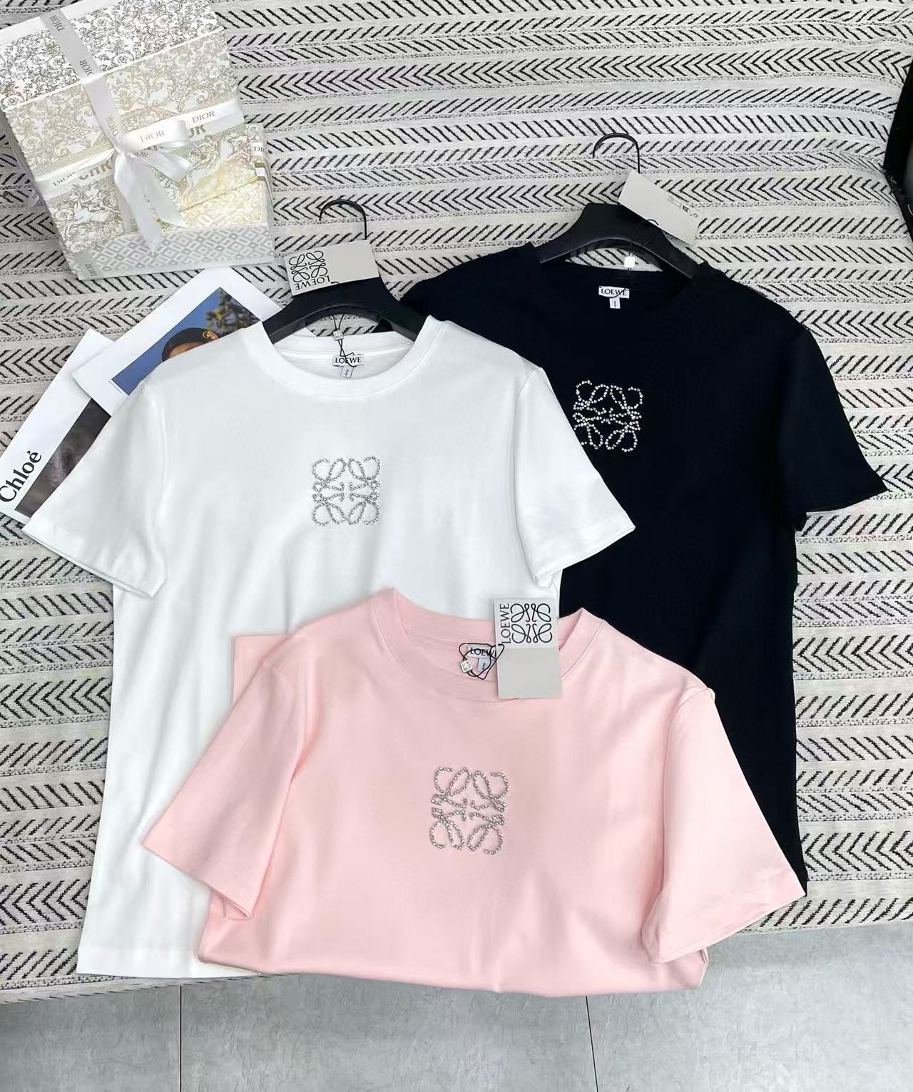 L0WEW ビーズロゴTシャツ【50％割引+送料無料】