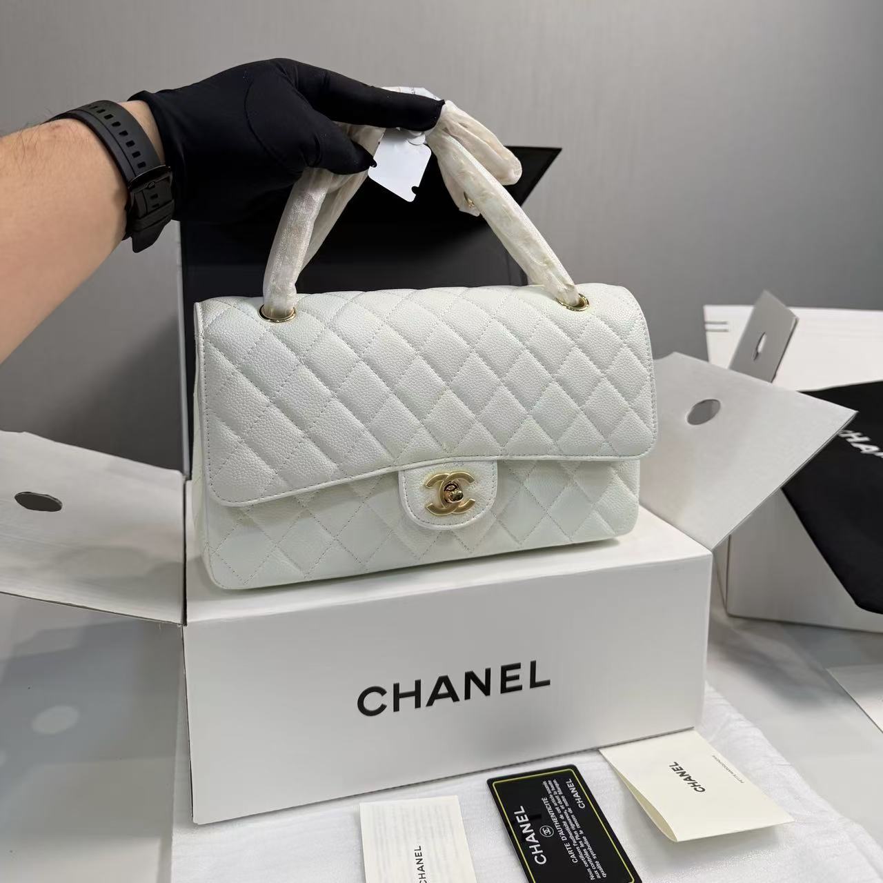 CHANE 1CF チェーンショルダー/クロスボディバッグ【50％割引+送料無料】