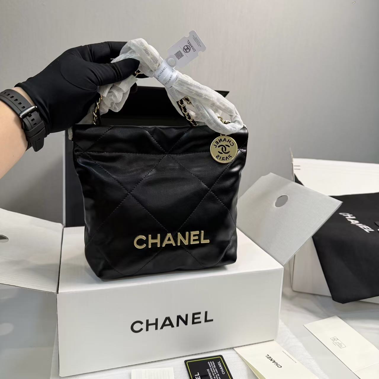 CHANE1 チェーンショッピングバッグ【50％割引+送料無料】