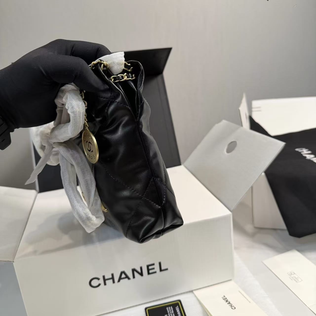 CHANE1 チェーンショッピングバッグ【50％割引+送料無料】