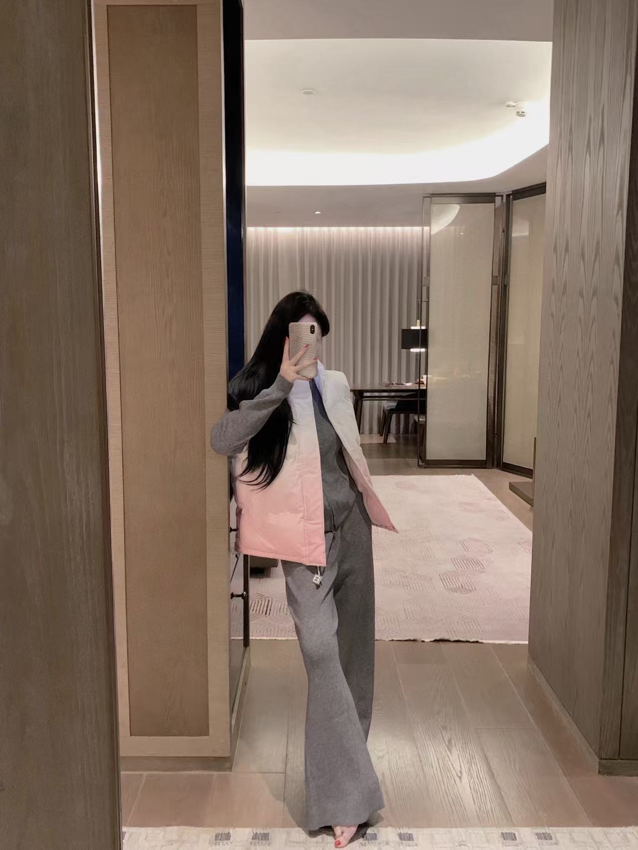 CHANE1 ダブルCグラデーションベスト【50％割引+送料無料】