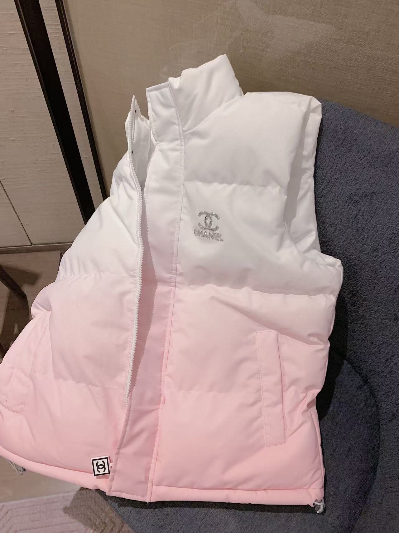 CHANE1 ダブルCグラデーションベスト【50％割引+送料無料】