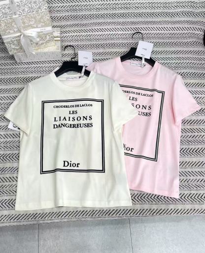 DIOR フロッキー レター Tシャツ【50％割引+送料無料】