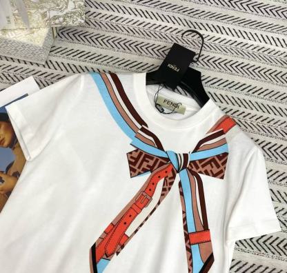 FEND1 ボウプリントTシャツ【50％割引+送料無料】