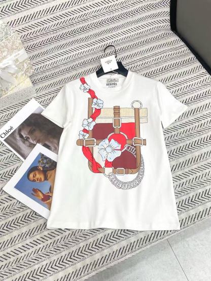 HERME5 チェーンプリントTシャツ【50％割引+送料無料】