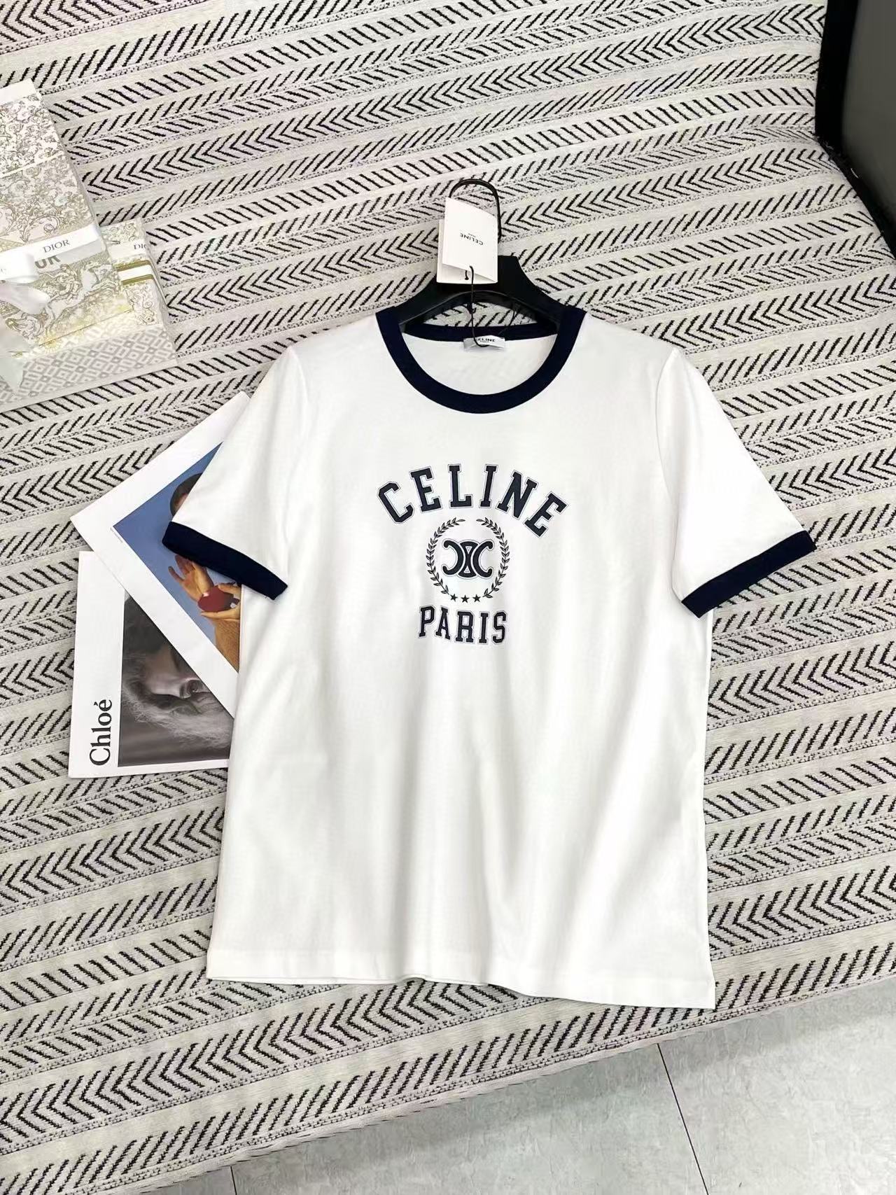 CEL1NE カラーブロック レター Tシャツ【50％割引+送料無料】