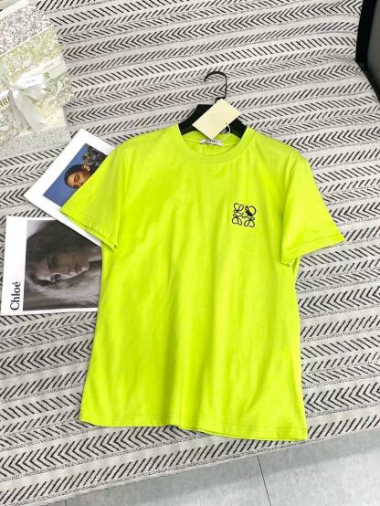 L0WEW シンプル刺繍 猫文字 Tシャツ【50％割引+送料無料】