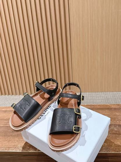 CEL1NE 高品質牛革サンダル【50％割引+送料無料】