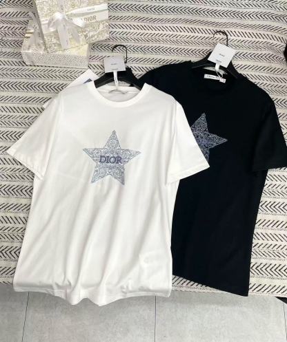 DIOR 五芒星 刺繍 Tシャツ【50％割引+送料無料】