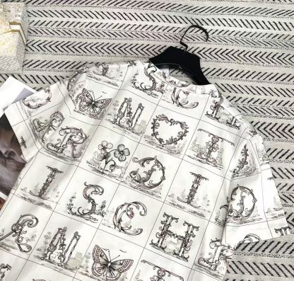 DIOR プリントTシャツ【50％割引+送料無料】