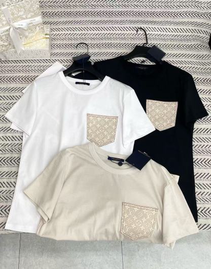 LVプリントポケットTシャツ【50％割引+送料無料】