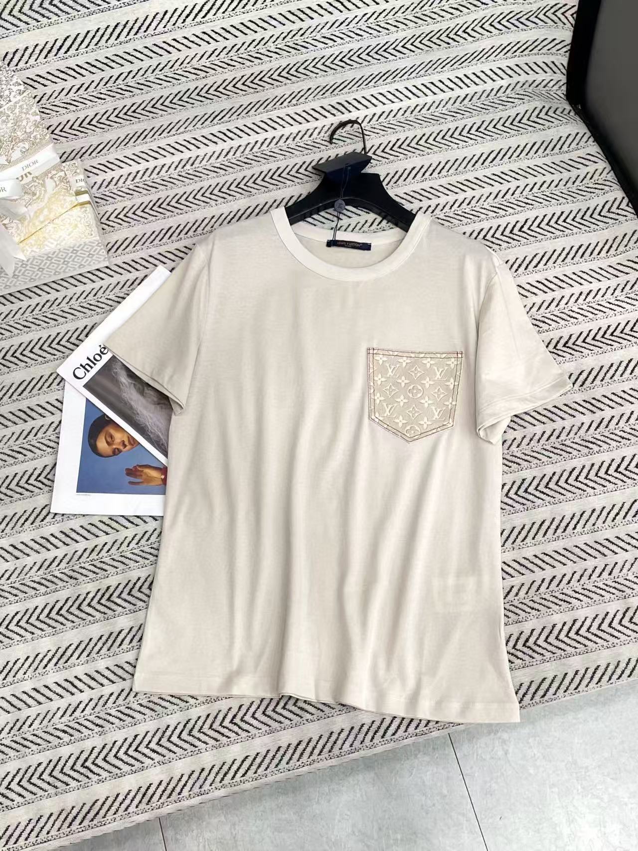 LVプリントポケットTシャツ【50％割引+送料無料】