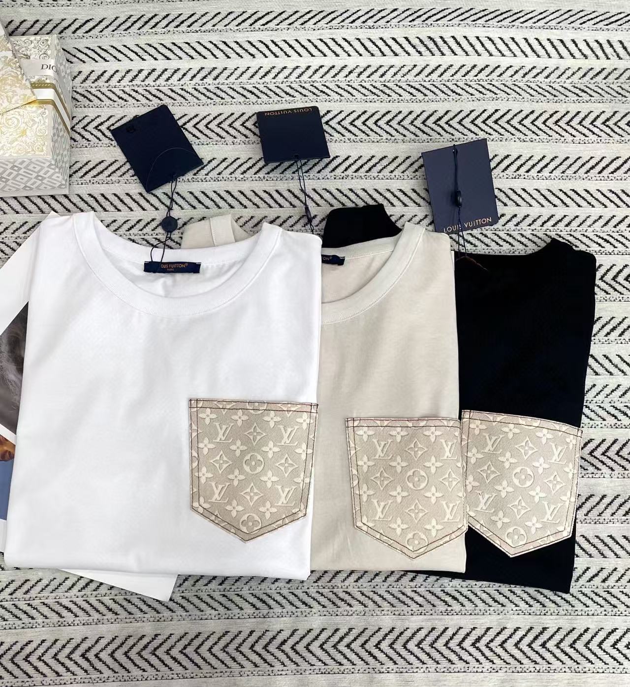 LVプリントポケットTシャツ【50％割引+送料無料】