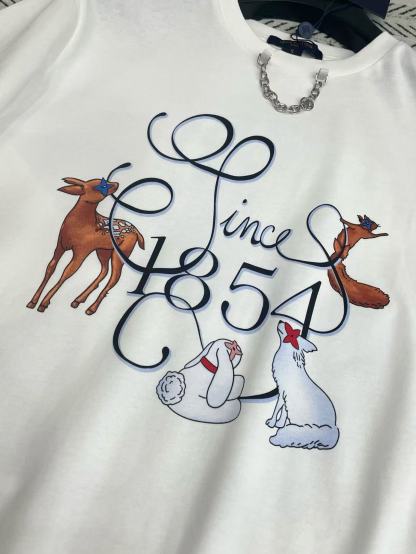 LVレター漫画鹿Tシャツ【50％割引+送料無料】