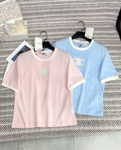 CEL1NE 凱旋門 カラーブロック Tシャツ【50％割引+送料無料】