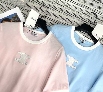 CEL1NE 凱旋門 カラーブロック Tシャツ【50％割引+送料無料】