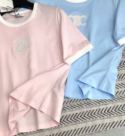 CEL1NE 凱旋門 カラーブロック Tシャツ【50％割引+送料無料】