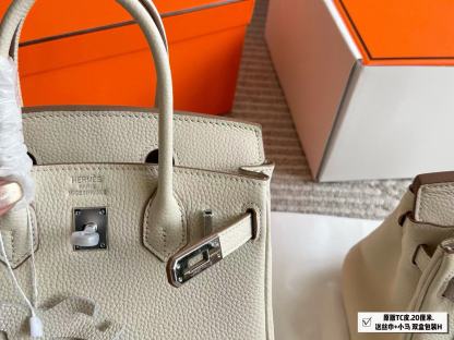 HERME5 レザーハンドバッグ【50％割引+送料無料】